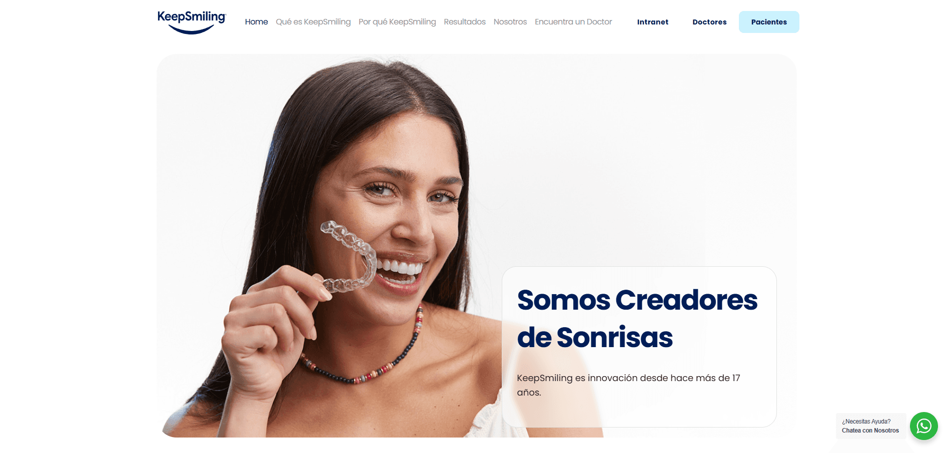 Sitio institucional & Plataforma de E-learning